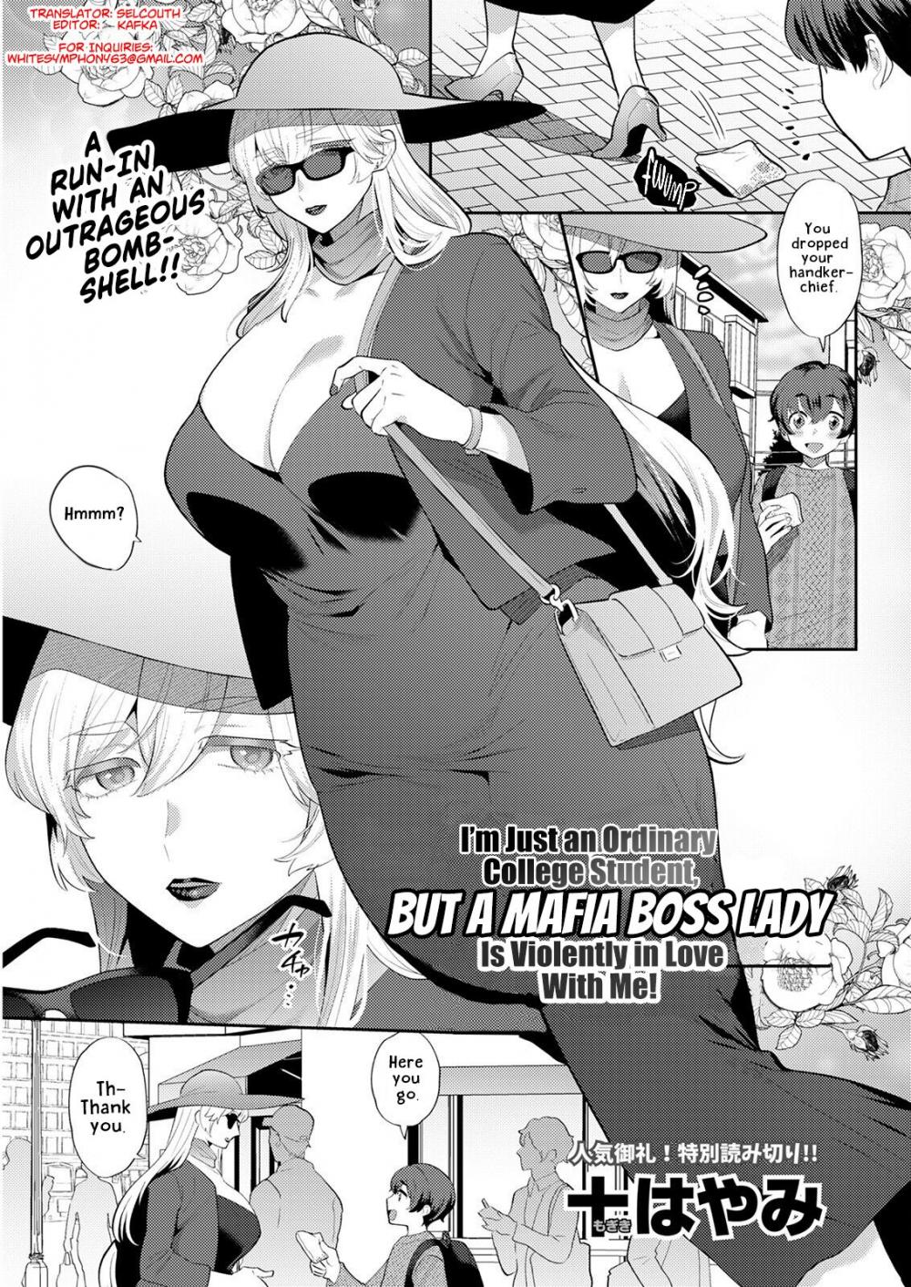 Hentai Manga Comic-I'm Just an Ordinary College Student, but a Mafia Boss Lady Is Violently in Love with Me!-Read-1